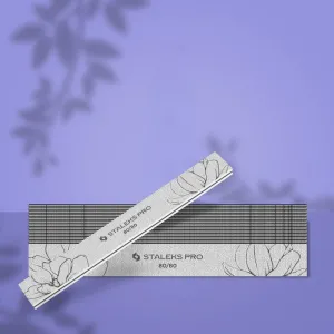 STALEKS EXPERT 20 Mineral tırnak törpüsü düz, 80/80 grit (25 adet)