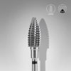 STALEKS EXPERT Sert alaşım kozalak frez, siyah hard, çap 6 mm, çalışma kısmı 14 mm