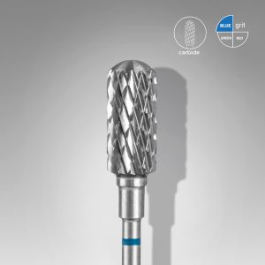 STALEKS EXPERT Sert alaşım freze “yuvarlak silindir” mavi, çap 6 mm, çalışma kısmı 14 mm