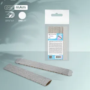 STALEKS SMART 22 papmAm Düz törpü için yedek zımparalar, 240 grit (50 adet)
