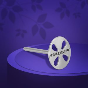 STALEKS EXPERT PODODISC L Değiştirilebilir zımparalı uzatılmış pedikür diski, 180 grit 25 mm (5 adet)