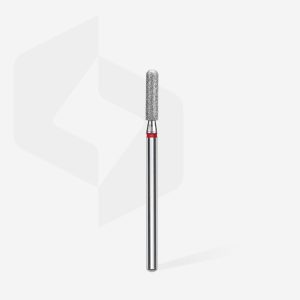 Alternative view of STALEKS EXPERT Elmas frez, yuvarlak silindir, kırmızı, çap 2,5 mm, çalışma kısmı 10 mm