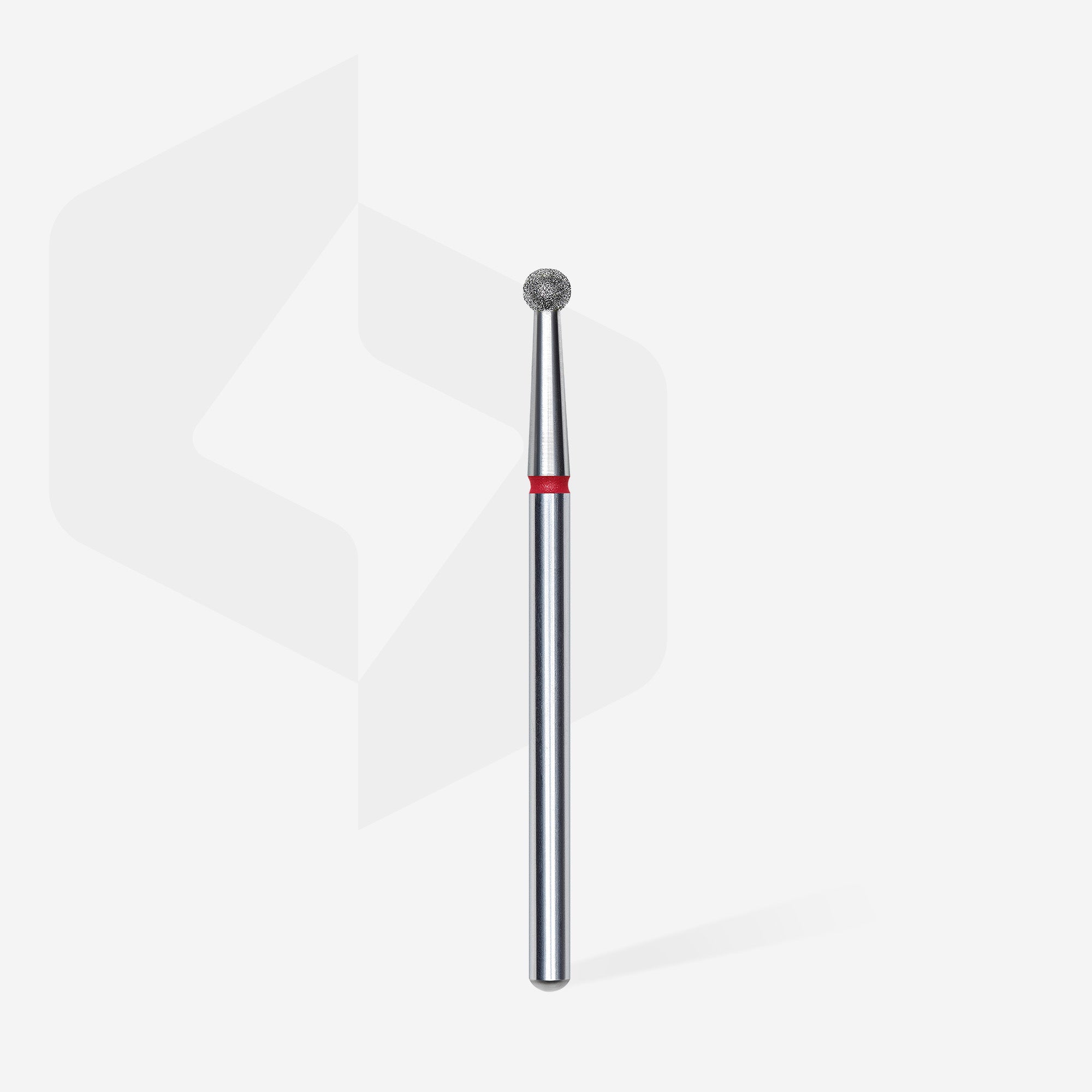 STALEKS EXPERT Elmas frez, top şeklinde, kırmızı, çap 2,7 mm - Görsel 2