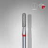 STALEKS EXPERT Elmas freze, yuvarlak silindir, kırmızı, çap 2,3 mm, çalışma kısmı 8 mm