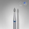 STALEKS EXPERT Elmas freze, sivri tomurcuk, mavi, çap 1,8 mm, çalışma kısmı 4 mm
