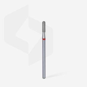 Alternative view of STALEKS EXPERT Elmas freze, yuvarlak silindir, kırmızı, çap 2,3 mm, çalışma kısmı 8 mm