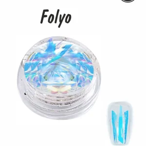 Tırnak Süsleme Folyo Parçaları Nail Art Tırnak Süsleme Şeritleri