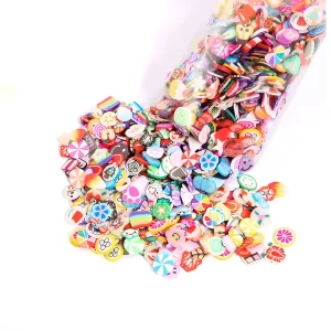 Tırnak Charm Polimer Tırnak Süsü 3d Jel, Protez Tırnak Süslemeleri 5gr - Mix