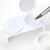 Fırça Temizleme Kabı Çift Hazneli – Hijyenik ve Pratik Fırça Temizliği!