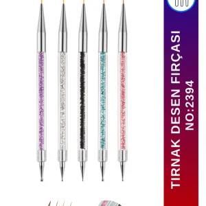 Tırnak Desen Fırçası Nail Art Fırça Tırnak Süsleme Fırça Seti