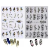 Tırnak Sticker Protez Tırnak Kalıcı Oje Süsleme, Nail Art Sticker