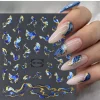 Tırnak Sticker Protez Tırnak Kalıcı Oje Süsleme, Nail Art Sticker