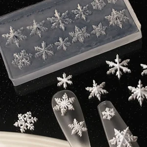 Nail Art Desen Kalıbı – 3D Silikon Kalıp ile Profesyonel Tırnak Süsleme