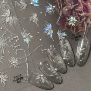 Tırnak Sticker Protez Tırnak Kalıcı Oje Süsleme, Nail Art Sticker