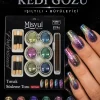 Galaksi Kedi Gözü Oje Etkisi (Cat Eye) Toz Seti, Manyetik Nail Art Süsleme Kiti 6'lı