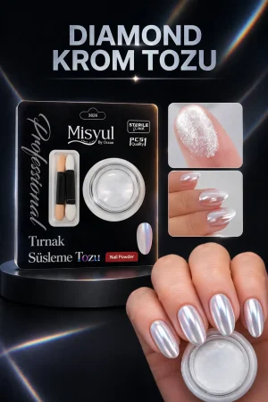 QNAIL 12’li Havyar Taşı Seti Altın ve Gümüş Renk