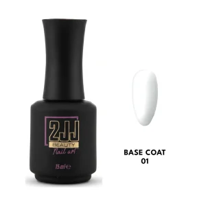 2JJ Base Coat 01 baz kat siyah şişe