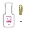 2JJ Star Gel Disco 04 disko simli kalıcı oje beyaz şişe
