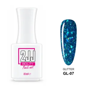 2JJ Glitter Kalıcı Oje GL-07