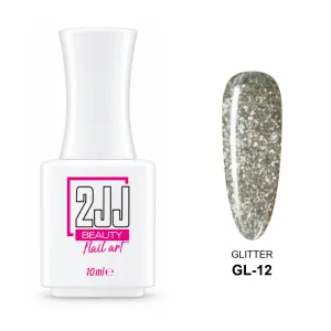 2JJ Glitter Kalıcı Oje GL-12
