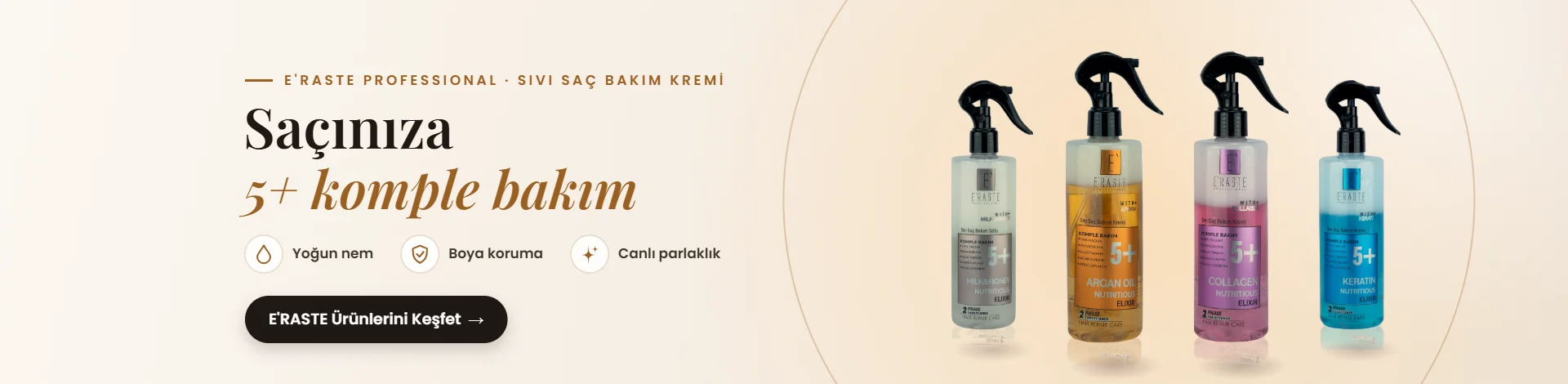 E'RASTE Sıvı Saç Bakım Kremi